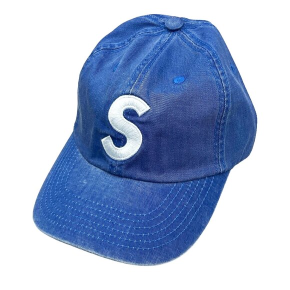 Supreme SS20 Pigment Print S Logo 6-Panel Camp Cap Royal - Picture 2 of 5